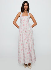 Sunfields Halter Maxi Dress Multi