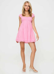 Carlita Mini Dress Pink