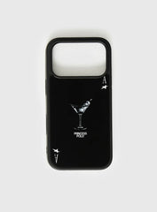 Alter Egos iPhone Case Black