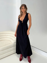 Pokey Maxi Dress Black