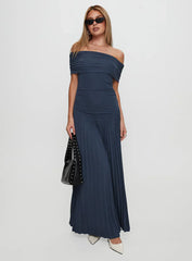 Field Of Dreams Maxi Dress Navy