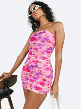 Kalena Mini Dress Purple