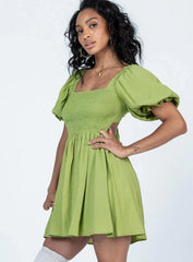Dani Mini Dress Green