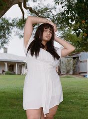 Fauci Mini Dress White Curve