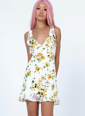 Nellie Mini Dress Multi Floral