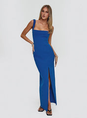 Bombshell Maxi Dress Cobalt